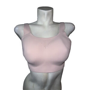 New Victorias Secret Sports Bra 36DD Pink Featherweight High Support Turbo Wick